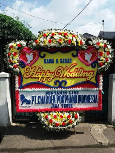 Karangan Bunga Pernikahan  di Narogong